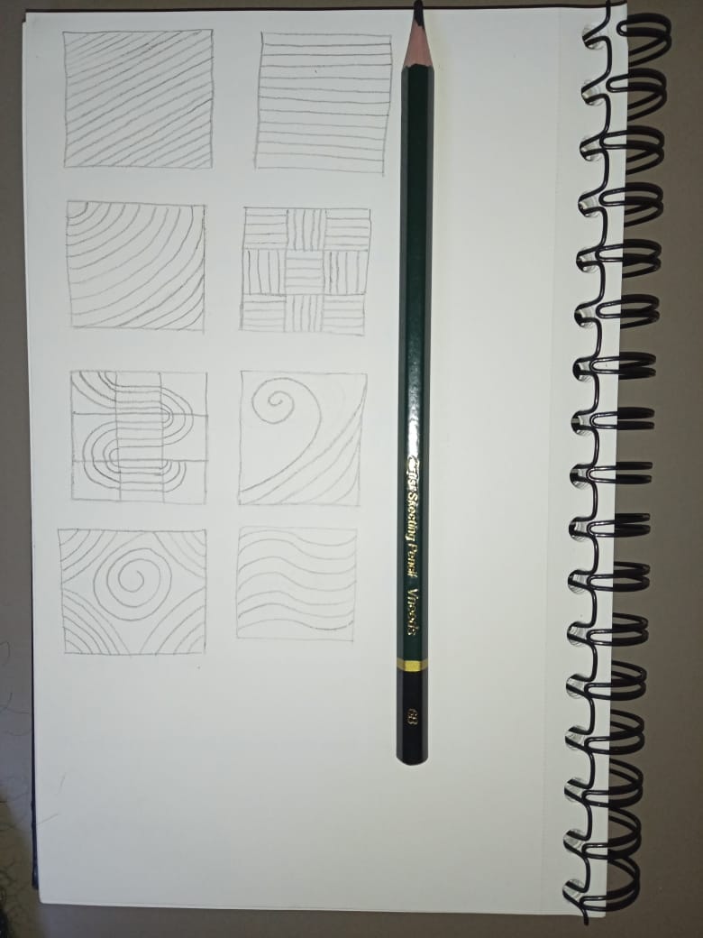 Hand-drawn pattern studies for the article Build Systems That Leave Room for Surprise